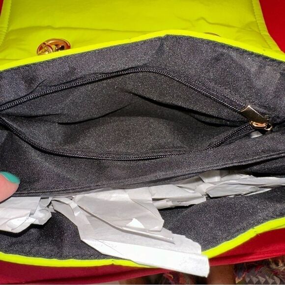 NWT FUTURE COLLECTIVE WITH GABRIELLA KAREFA-JOHNSON
Crossbody Bag W/ Gold Chain - Picture 8 of 11